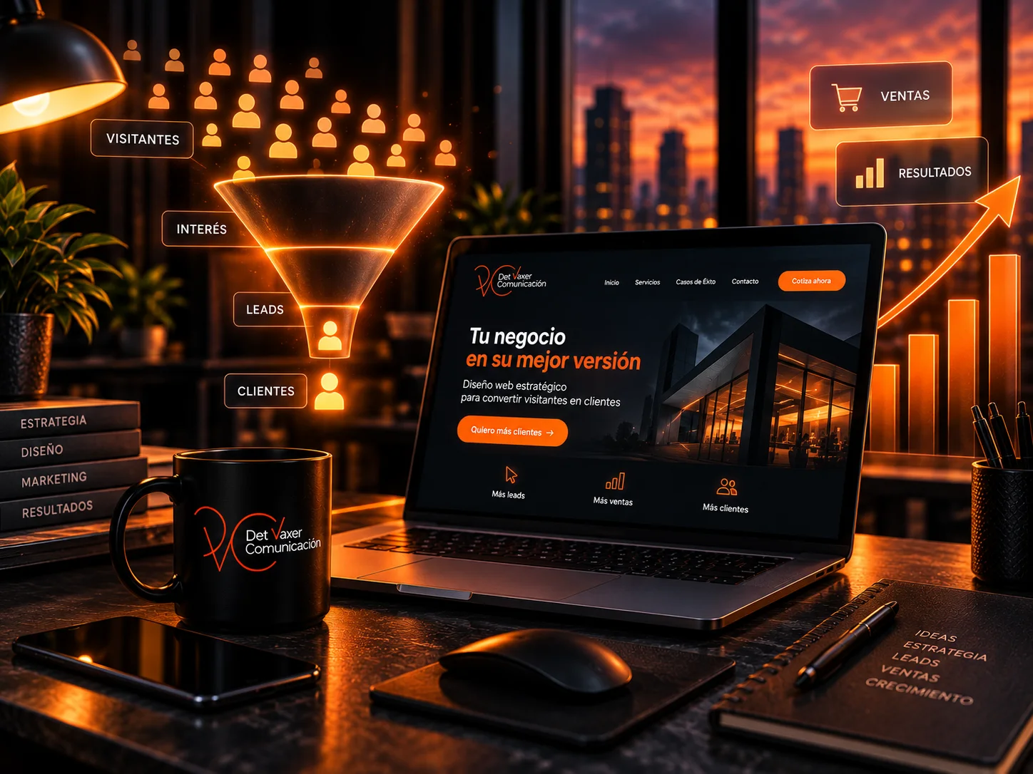 Diseño web profesional Detvaxer